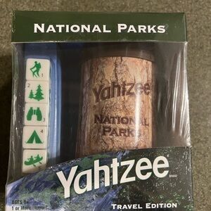 New, National Parks Yahtzee travel edition